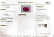 8.53/CT Natural Ruby Stone with Govt. Lab Certificate-16275S206795